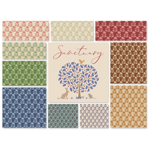Tilda Sanctuary Mira Blenders 10 Piece Special Bundle FAT QUARTER ONLY