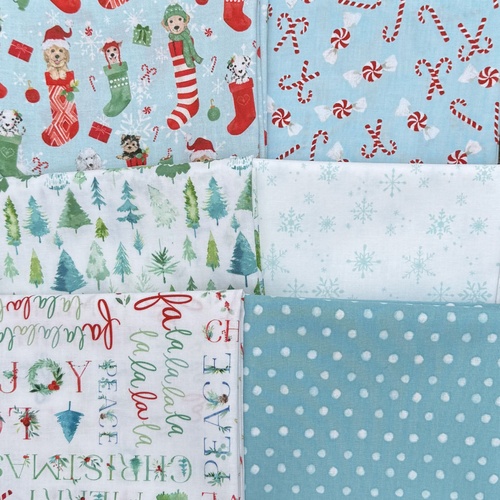 Santa Paws Blue 6 Piece Special Bundle