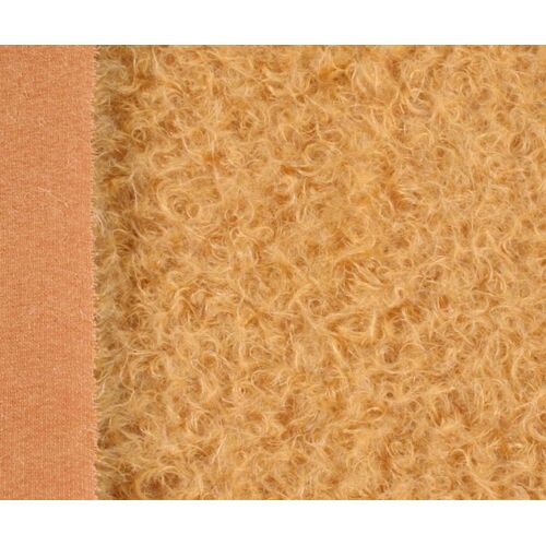 German Antique Curled Mohair ssm775 (per 1/8m) Brown