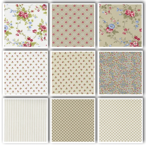 Sweet Liberty Cobblestone 1/4m x 9 Piece Special Bundle