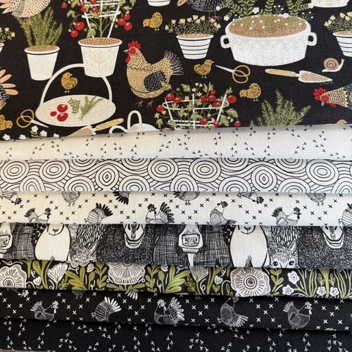 The Henhouse Iron 8 Piece Special Bundle LAST ONES FAT QUARTER 