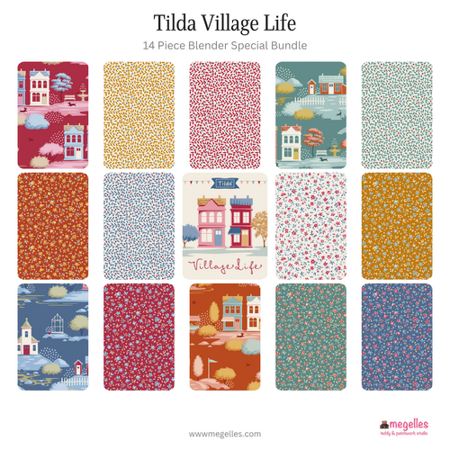Tilda Village Life 14 Piece Blenders Special Bundle - Pre-Order