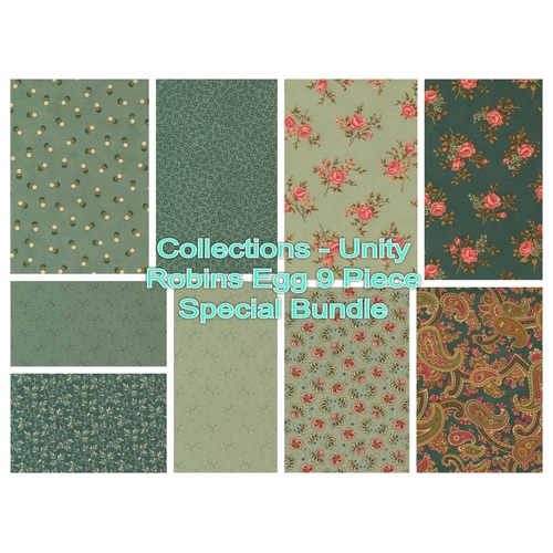 Collections Unity Robins Egg 9 Piece Special Bundle ONLYONE 