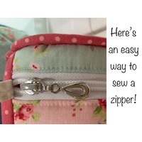 Here's an easy way to sew a zipper.  main image