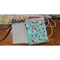 Quick and easy fully lined bag to sew in 5 minutes main image